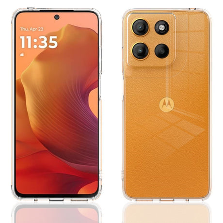 EIDERWOOD Motorola Moto G15 Power Flexibelt Plast Skal - Genomskinlig