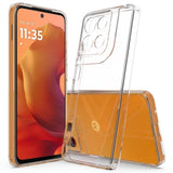 EIDERWOOD Motorola Moto G15 Power Flexibelt Plast Skal - Genomskinlig