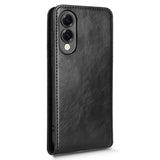 EIDERWOOD Samsung Galaxy S25 Edge Vertikalt Fodral med Korthållare - Svart