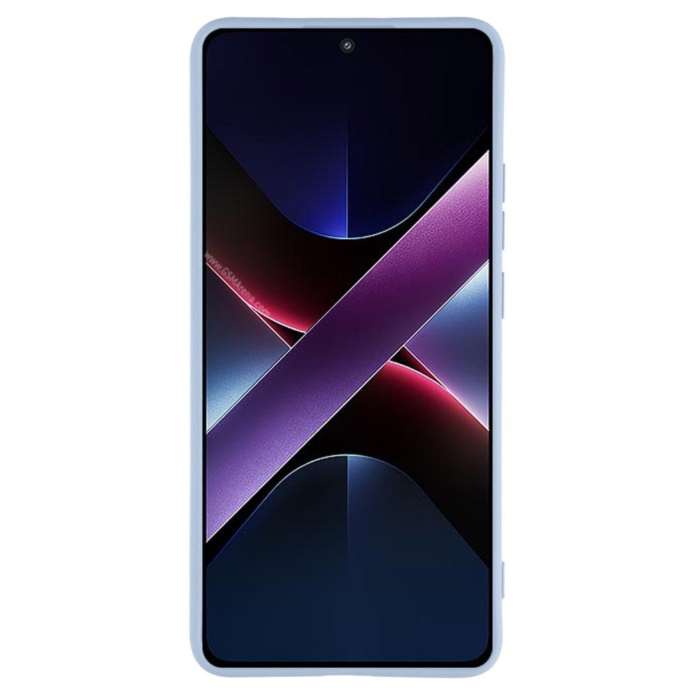 EIDERWOOD Xiaomi Poco X7 Pro Fodrat Flexibelt Plast Skal - Ljusblått