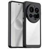 EIDERWOOD Xiaomi 15 Ultra Hybrid Plast Skal - Genomskinlig / Svart