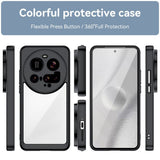 EIDERWOOD Xiaomi 15 Ultra Hybrid Plast Skal - Genomskinlig / Svart