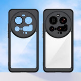 EIDERWOOD Xiaomi 15 Ultra Hybrid Plast Skal - Genomskinlig / Svart