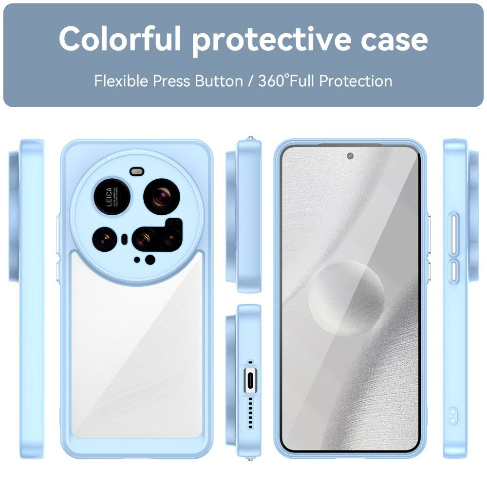 EIDERWOOD Xiaomi 15 Ultra Hybrid Plast Skal - Genomskinlig / Blå