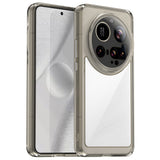EIDERWOOD Xiaomi 15 Ultra Hybrid Plast Skal - Genomskinlig / Grå