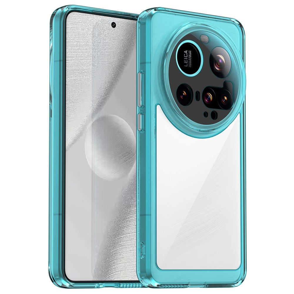 EIDERWOOD Xiaomi 15 Ultra Hybrid Plast Skal - Genomskinlig / Turkos