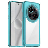 EIDERWOOD Xiaomi 15 Ultra Hybrid Plast Skal - Genomskinlig / Turkos