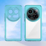 EIDERWOOD Xiaomi 15 Ultra Hybrid Plast Skal - Genomskinlig / Turkos