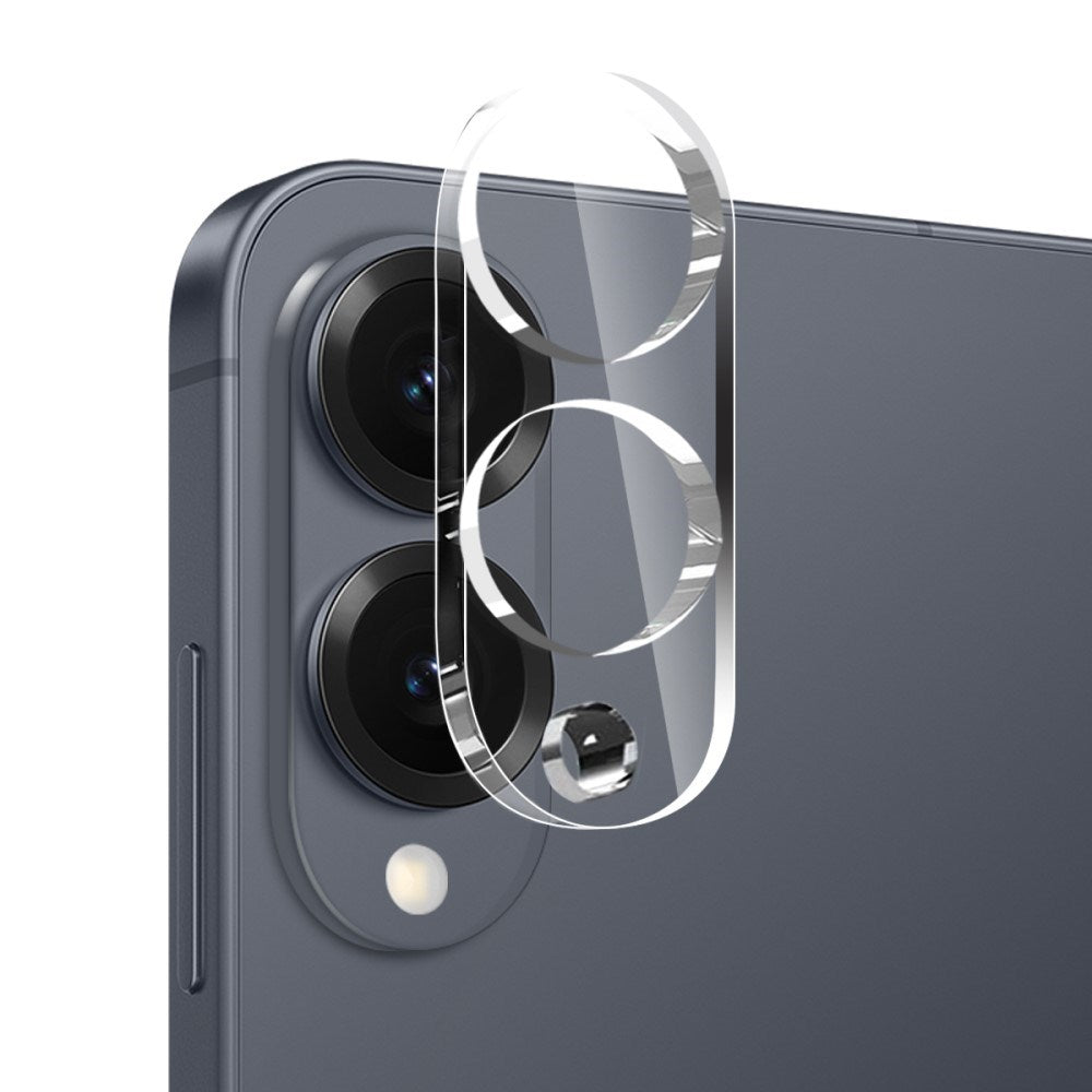 Samsung Galaxy S25 Edge 3-i-1 Skyddsset med Skal - Skärmskydd - Kameralinsskydd - Genomskinlig