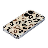 EIDERWOOD Samsung Galaxy S25 Edge Flexibel Plast Skal med Motiv - Genomskinlig / Leopard