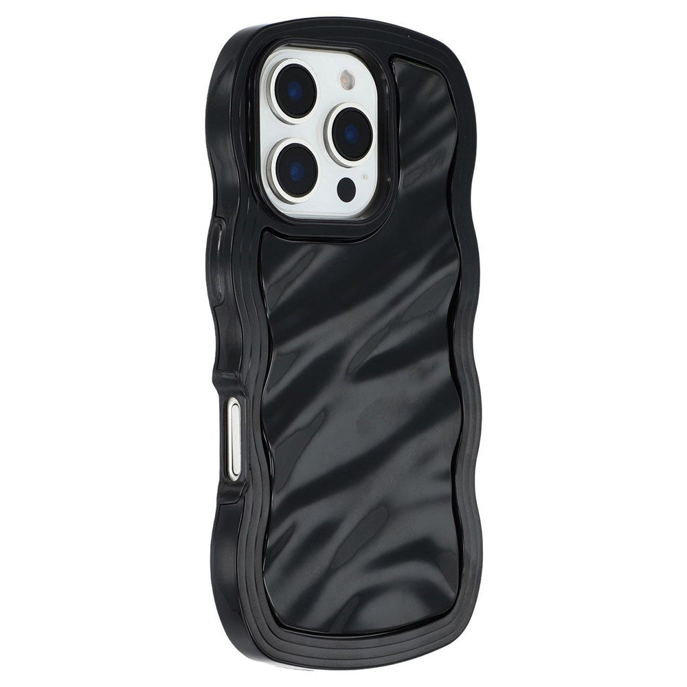 iPhone 16 Pro Max EIDERWOOD Hybrid Plast Wavy Skal – Svart