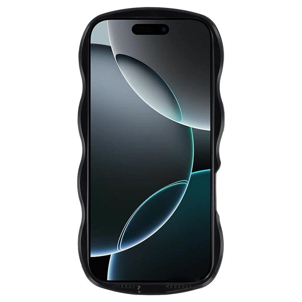 iPhone 16 Pro Max EIDERWOOD Hybrid Plast Wavy Skal – Svart