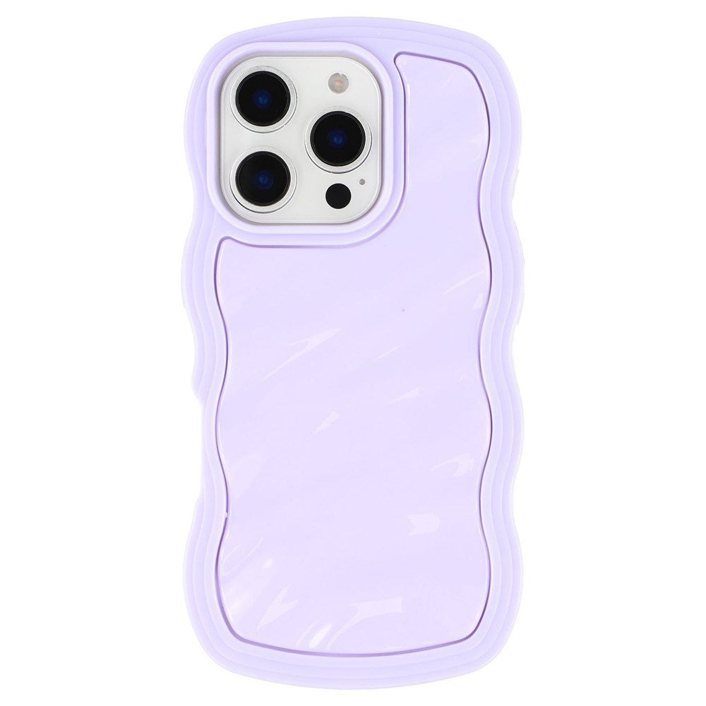 iPhone 16 Pro Max EIDERWOOD Hybrid Plast Wavy Skal – Lila