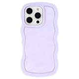 iPhone 16 Pro Max EIDERWOOD Hybrid Plast Wavy Skal – Lila