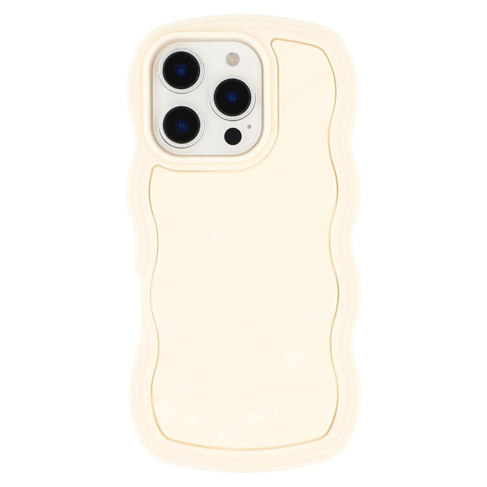 iPhone 16 Pro Max EIDERWOOD Hybrid Plast Wavy Skal – Beige