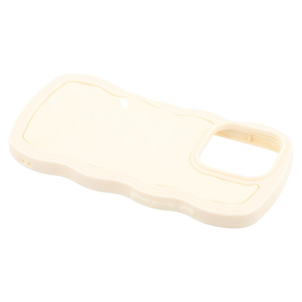 iPhone 16 Pro Max EIDERWOOD Hybrid Plast Wavy Skal – Beige