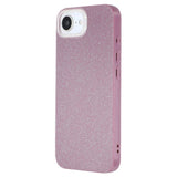EIDERWOOD IPhone 16e Flexibelt Plast Skal med Glitter - Rosa