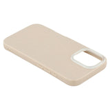 EIDERWOOD IPhone 16 Flexibelt Plast Skal med Glitter - Beige