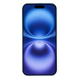 EIDERWOOD IPhone 16 Flexibelt Plast Skal med Glitter - Ljusblå