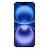 EIDERWOOD IPhone 16 Flexibelt Plast Skal med Glitter - Vit