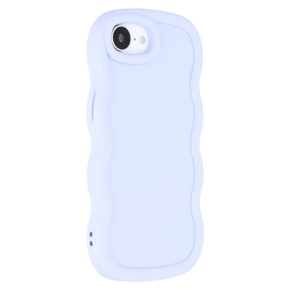 iPhone 17e / 16e EIDERWOOD Flexibelt Plast Wavy Skal - Lila