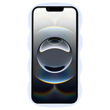 iPhone 17e / 16e EIDERWOOD Flexibelt Plast Wavy Skal - Lila