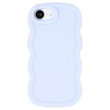 iPhone 17e / 16e EIDERWOOD Flexibelt Plast Wavy Skal - Lila