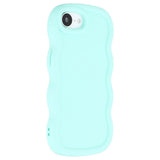 iPhone 17e / 16e EIDERWOOD Flexibelt Plast Wavy Skal - Blå