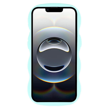 iPhone 17e / 16e EIDERWOOD Flexibelt Plast Wavy Skal - Blå