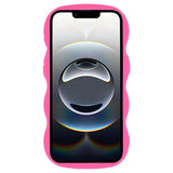 iPhone 17e / 16e EIDERWOOD Flexibelt Plast Wavy Skal - Pink