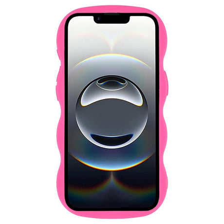 iPhone 17e / 16e EIDERWOOD Flexibelt Plast Wavy Skal - Pink