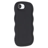 iPhone 17e / 16e EIDERWOOD Flexibelt Plast Wavy Skal - Svart