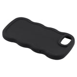 iPhone 17e / 16e EIDERWOOD Flexibelt Plast Wavy Skal - Svart