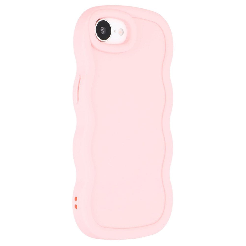 iPhone 17e / 16e EIDERWOOD Flexibelt Plast Wavy Skal - Rosa