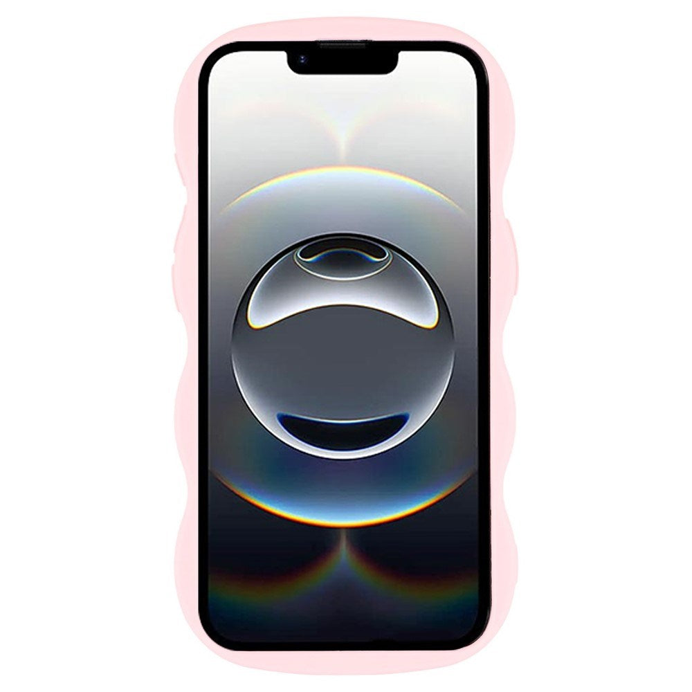 iPhone 17e / 16e EIDERWOOD Flexibelt Plast Wavy Skal - Rosa