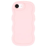 iPhone 17e / 16e EIDERWOOD Flexibelt Plast Wavy Skal - Rosa