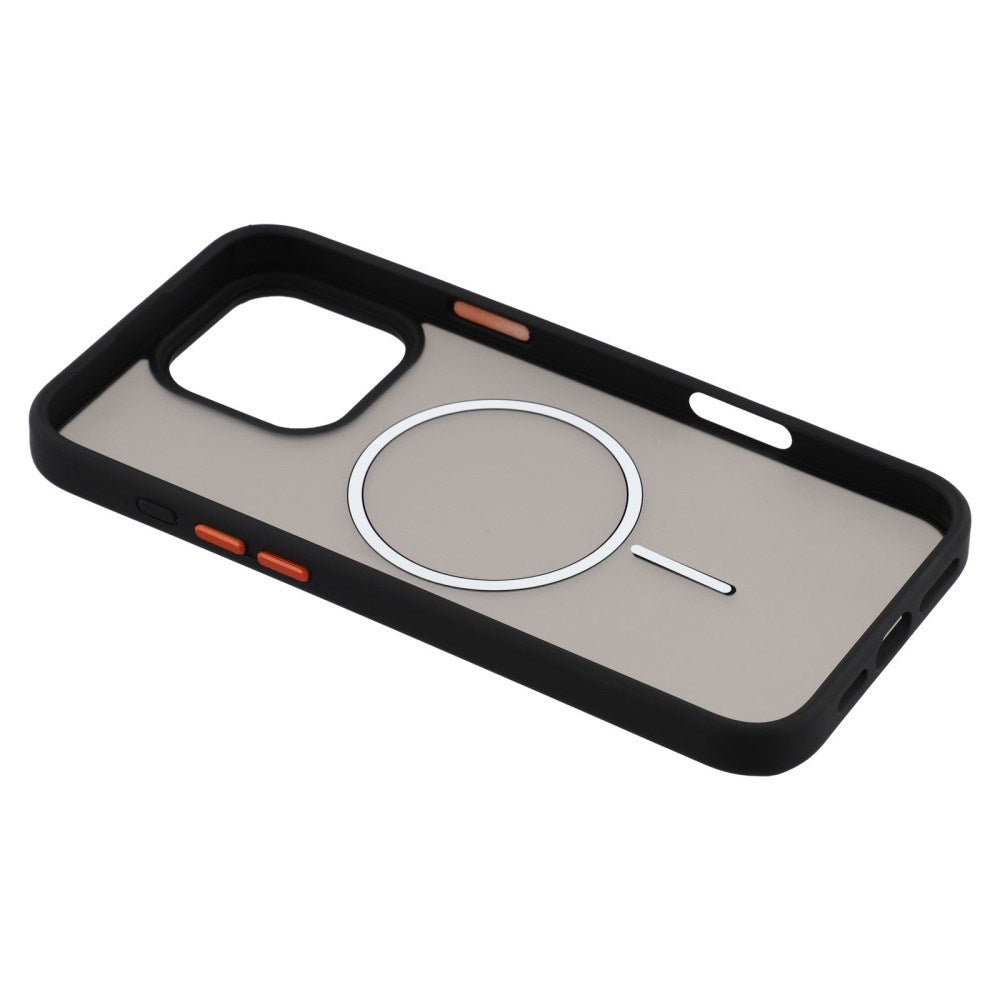 EIDERWOOD iPhone 16 Pro Matt Hybrid Plast Skal - MagSafe Kompatibel - Svart