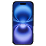 EIDERWOOD IPhone 16 Pro Flexibelt Plast Skal med Glitter - Svart