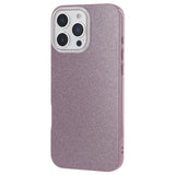 EIDERWOOD IPhone 16 Pro Flexibelt Plast Skal med Glitter - Lila