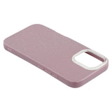 EIDERWOOD IPhone 16 Pro Flexibelt Plast Skal med Glitter - Lila