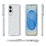 EIDERWOOD Samsung Galaxy S25 Edge Hybrid Glitter Skal - Genomskinlig