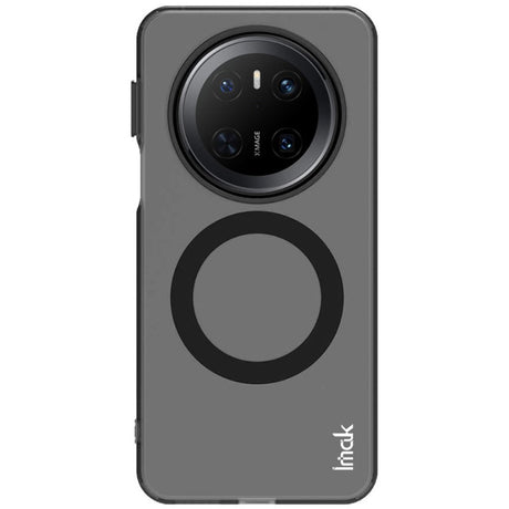 IMAK Huawei Mate 70 Hybrid Plast Skal - MagSafe Kompatibel - Genomskinlig / Svart