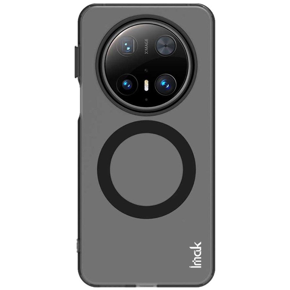 IMAK Huawei Mate 70 Pro+ / 70 Pro Hybrid Plast Skal - MagSafe Kompatibel - Genomskinlig / Svart