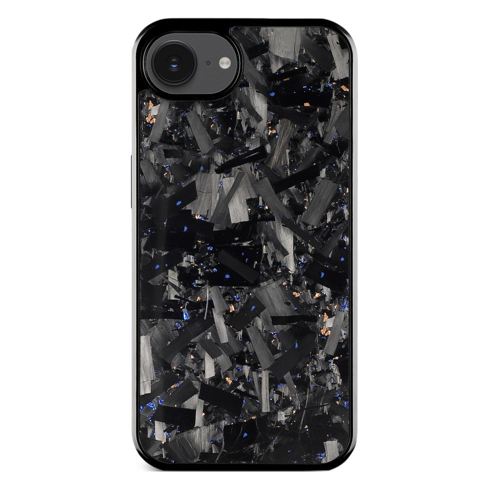 EIDERWOOD iPhone 16e Aramid Fiber Plast Skal - Blå / Guld