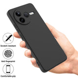 Xiaomi Poco F7 Pro EIDERWOOD Silikon Skal m. Rem - Svart