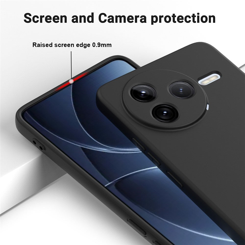 Xiaomi Poco F7 Pro EIDERWOOD Silikon Skal m. Rem - Svart