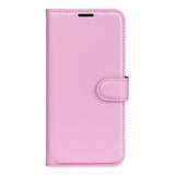 EIDERWOOD Samsung Galaxy Xcover 7 Pro Konstläder Flip Fodral m. Korthållare & Ställfunktion - Rosa