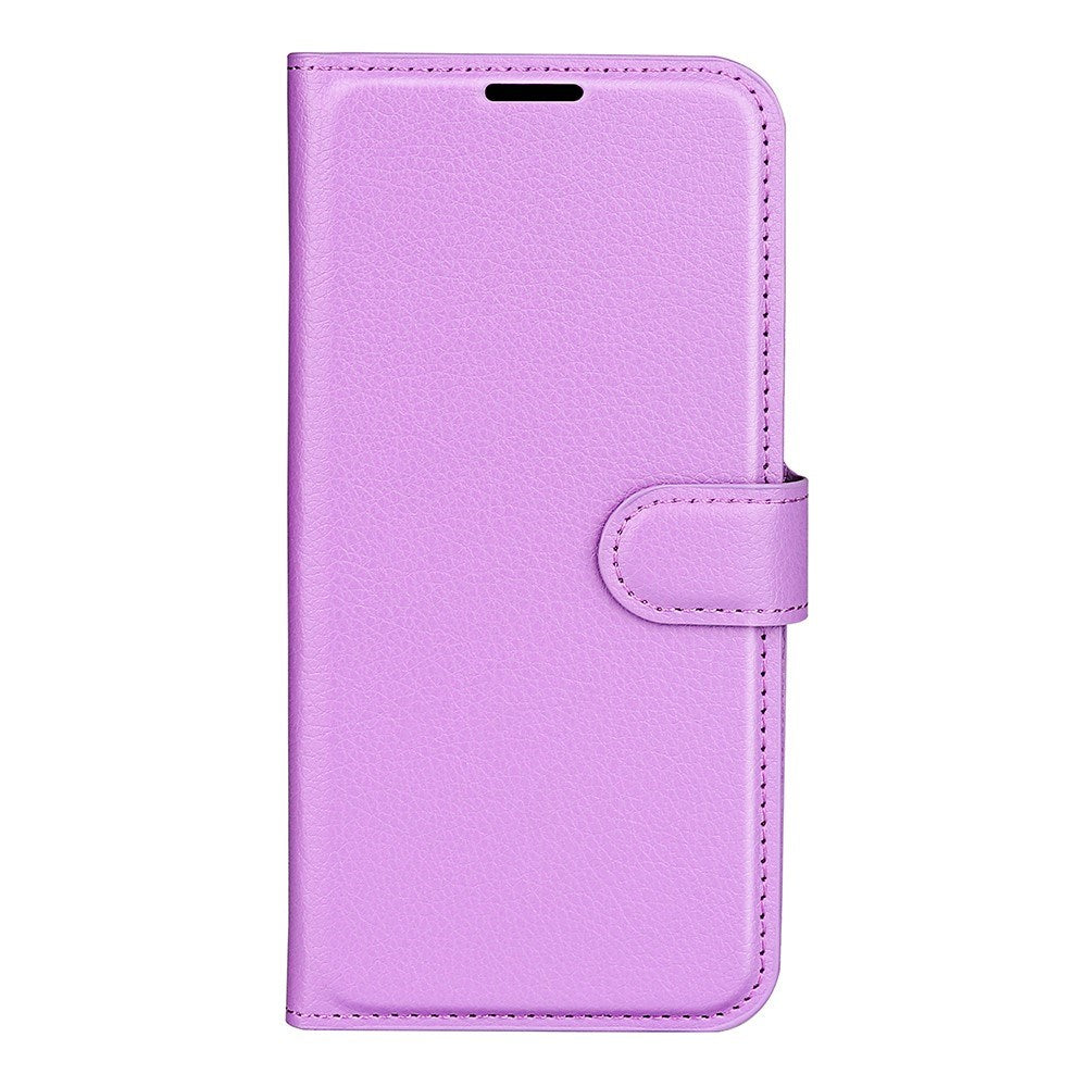 EIDERWOOD Samsung Galaxy Xcover 7 Pro Konstläder Flip Fodral m. Korthållare & Ställfunktion - Lila
