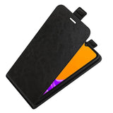 EIDERWOOD Samsung Galaxy Xcover 7 Pro Vertikalt Konstläder Fodral m. Korthållare - Svart