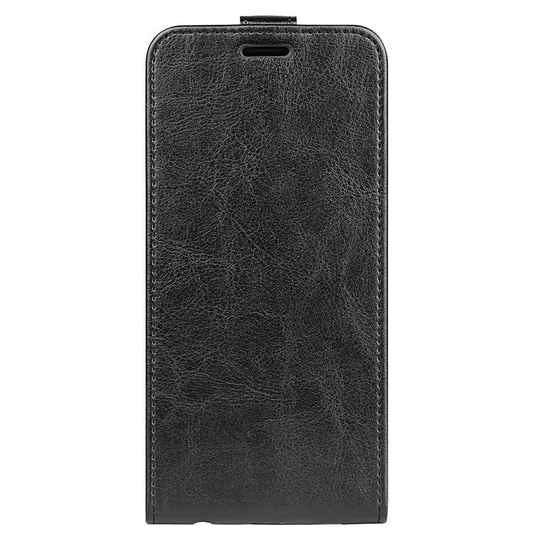 EIDERWOOD Samsung Galaxy Xcover 7 Pro Vertikalt Konstläder Fodral m. Korthållare - Svart